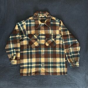 Vintage ‘60s Plaid Wool Woolrich Jacket